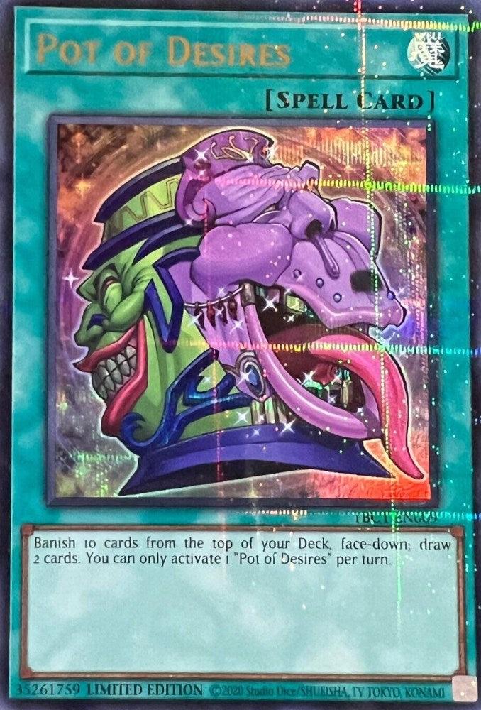 Pot of Desires [TBC1-EN009] Ultra Rare - Josh's Cards
