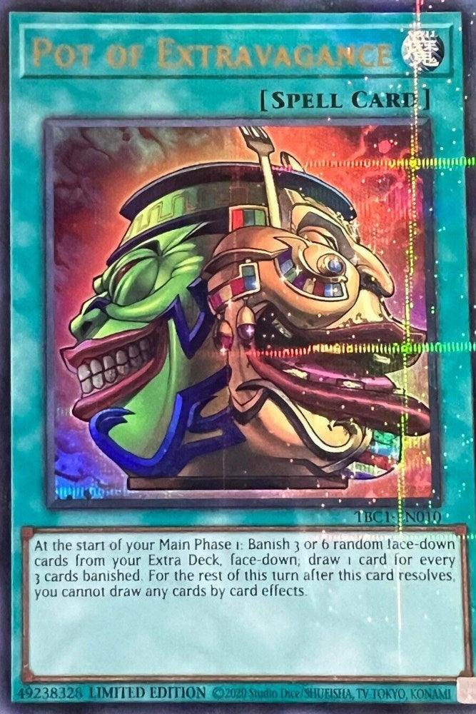 Pot of Extravagance [TBC1-EN010] Ultra Rare - Josh's Cards