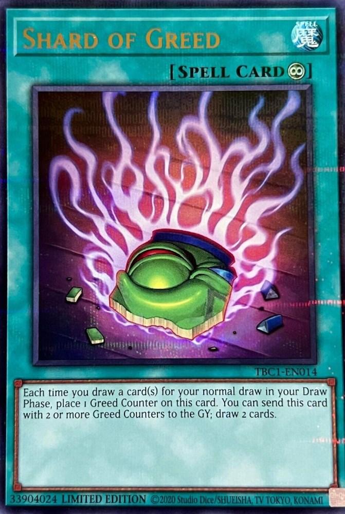 Shard of Greed [TBC1-EN014] Ultra Rare - Josh's Cards