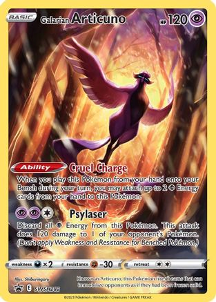 Galarian Articuno - SWSH282 [SWSH282] (SWSH: Sword & Shield Promo Cards) Holofoil