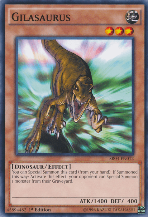 Gilasaurus [SR04-EN012] Common - Josh's Cards