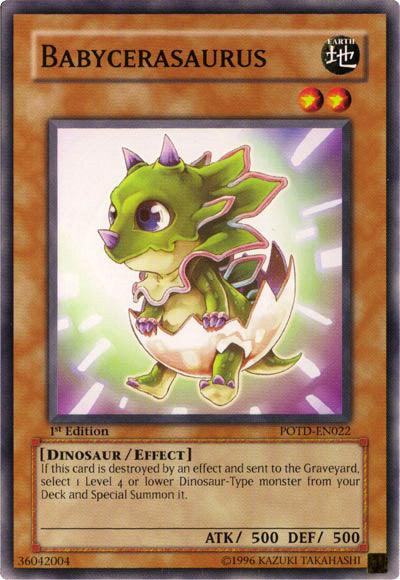 Babycerasaurus [POTD-EN022] Common - Josh's Cards