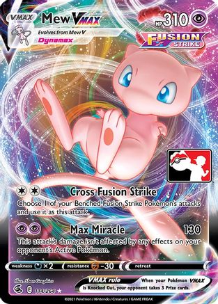 Mew VMAX [114] (Prize Pack Series Cards) Holofoil