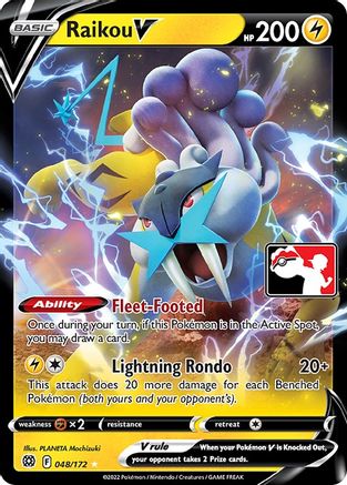 Raikou V [48] (Prize Pack Series Cards) Holofoil