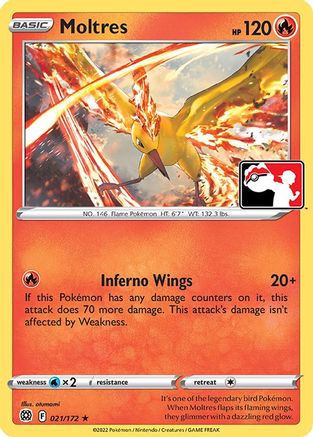 Moltres [21] (Prize Pack Series Cards)