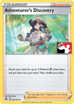 Adventurer's Discovery [224] (Prize Pack Series Cards)