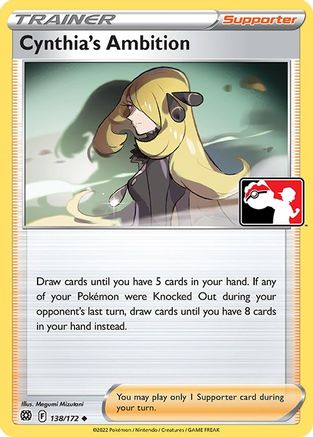 Cynthia's Ambition [138] (Prize Pack Series Cards)