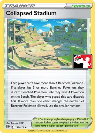 Collapsed Stadium [137] (Prize Pack Series Cards)