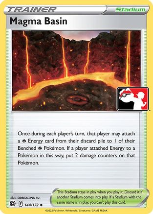 Magma Basin 144/172 - Prize Pack Series Cards