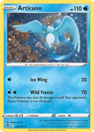 Articuno (Cosmos Holo) [36] (Miscellaneous Cards & Products) Holofoil