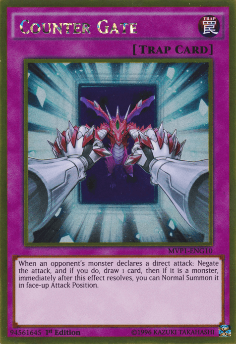 Counter Gate [MVP1-ENG10] Gold Rare - Josh's Cards