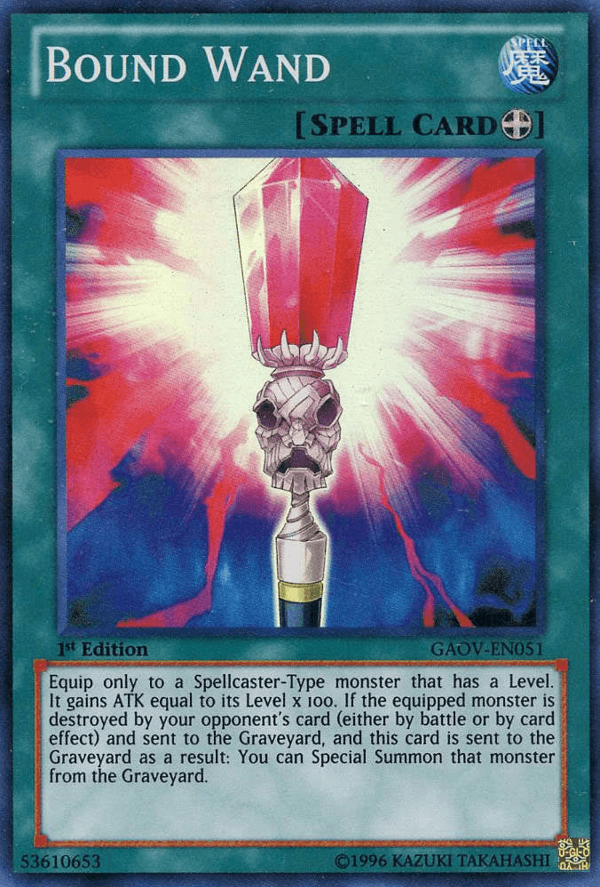 Bound Wand [GAOV-EN051] Super Rare - Josh's Cards