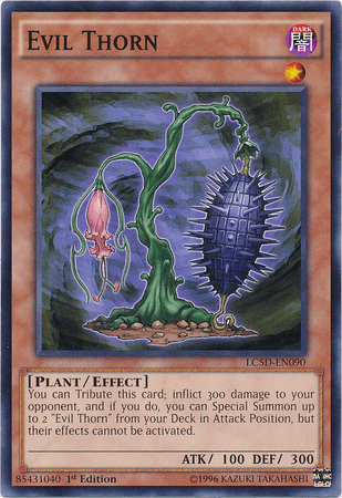 Evil Thorn [LC5D-EN090] Common - Josh's Cards