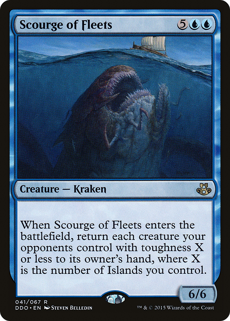 Scourge of Fleets (DDO-041) - Duel Decks: Elspeth vs. Kiora