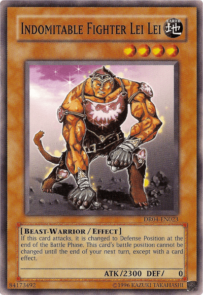Indomitable Fighter Lei Lei [DR04-EN023] Common - Josh's Cards