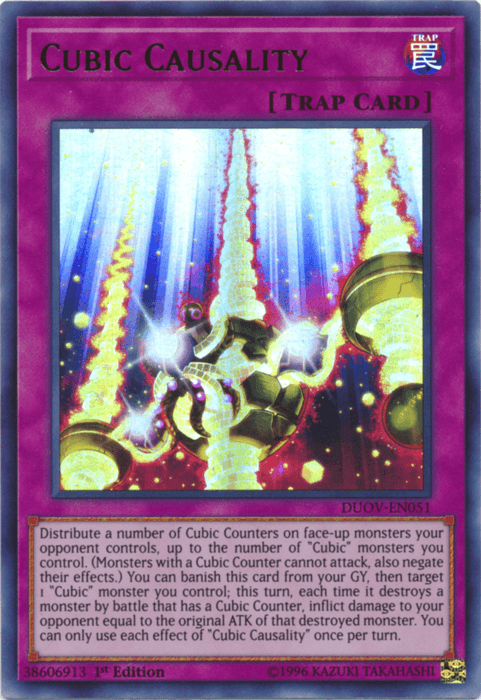 Cubic Causality [DUOV-EN051] Ultra Rare - Josh's Cards