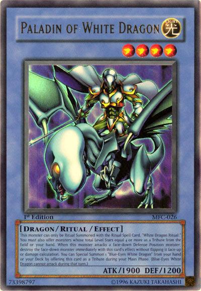 Paladin of White Dragon [MFC-026] Ultra Rare - Josh's Cards