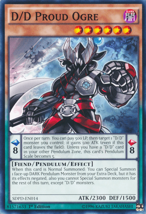 D/D Proud Ogre [SDPD-EN014] Common - Josh's Cards