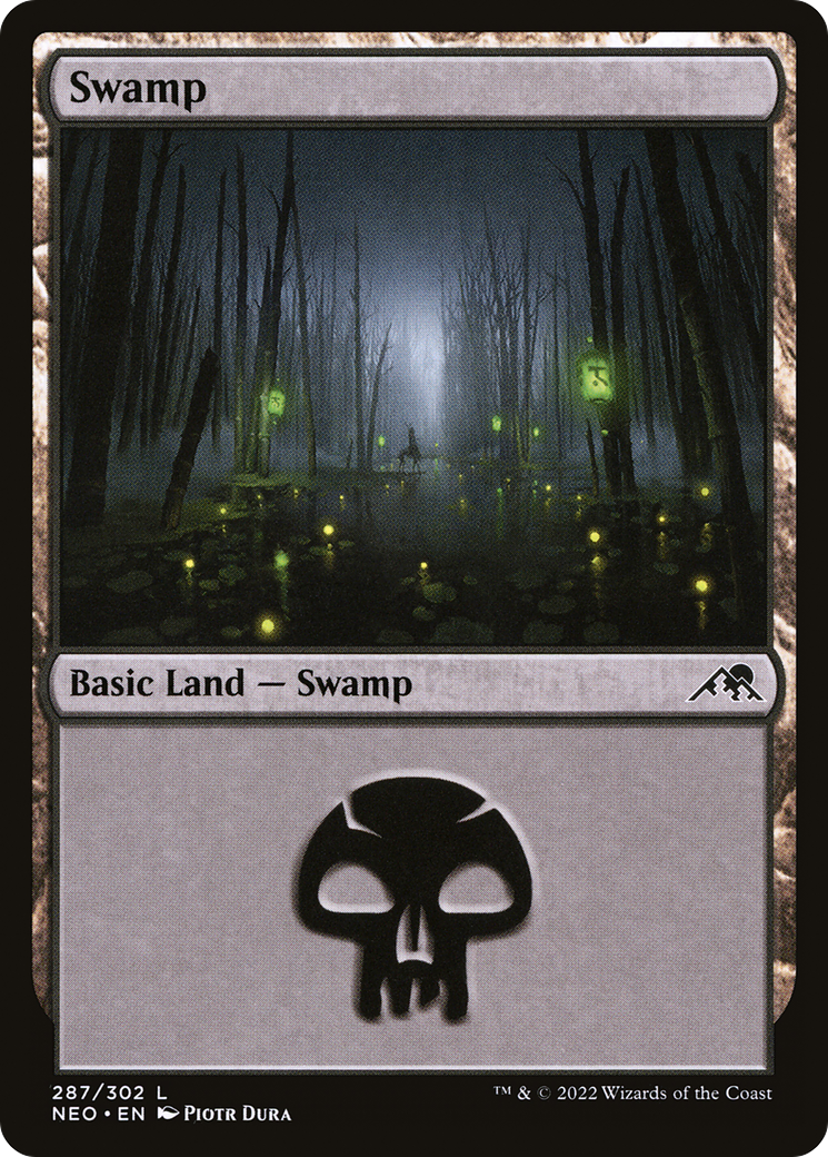 Swamp (NEO-287) - Kamigawa: Neon Dynasty