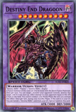 Destiny End Dragoon [SGX1-ENB20] Common - Josh's Cards