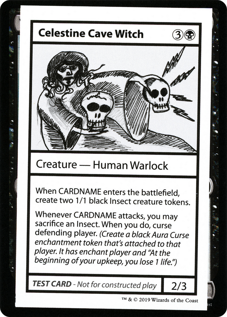 Celestine Cave Witch (CMB1-037) - Mystery Booster Playtest Cards 2021