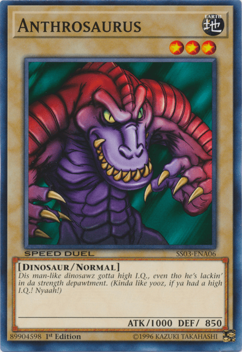 Anthrosaurus [SS03-ENA06] Common - Josh's Cards