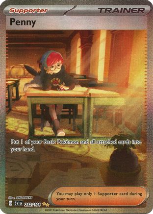 Penny 252/198 - SV01 Scarlet & Violet Base Set Holofoil