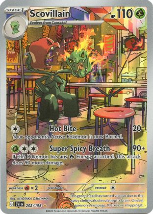 Scovillain 202/198 - SV01 Scarlet & Violet Base Set Holofoil