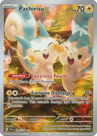 Pachirisu - 208/198 [208] (SV01: Scarlet & Violet Base Set) Holofoil