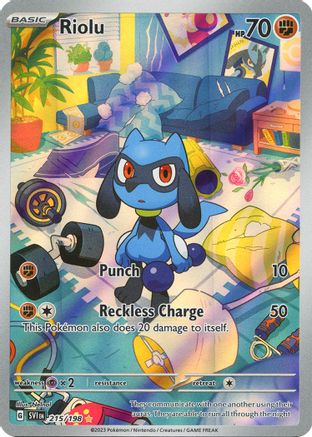 Riolu - 215/198 [215] (SV01: Scarlet & Violet Base Set) Holofoil