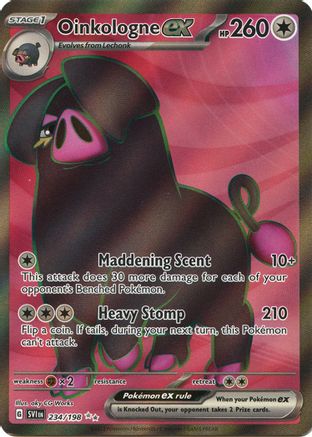 Oinkologne ex - 234/198 [234] (SV01: Scarlet & Violet Base Set) Holofoil