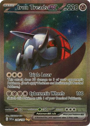 Iron Treads ex - 248/198 [248] (SV01: Scarlet & Violet Base Set) Holofoil