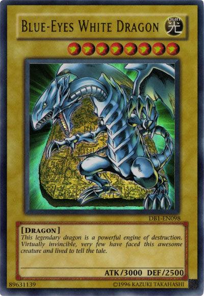 Blue-Eyes White Dragon [DB1-EN098] Ultra Rare - Josh's Cards