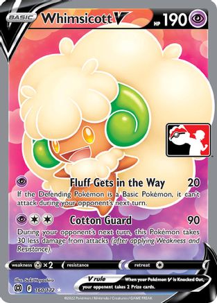 Whimsicott V 160/172 - Prize Pack Series Cards Holofoil