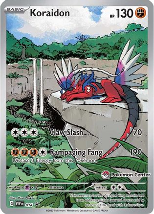 Koraidon (Pokemon Center Exclusive) [14] (SV: Scarlet & Violet Promo Cards) Holofoil