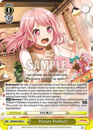 Picture Perfect? [BanG Dream! Girls Band Party! 5th Anniversary]