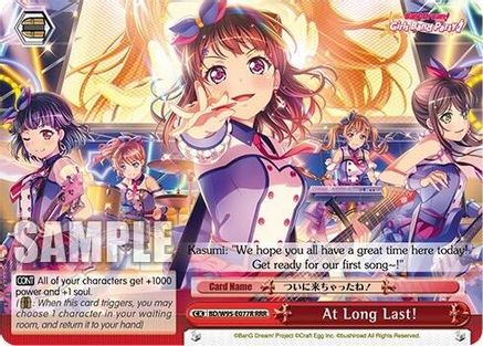 At Long Last! [BanG Dream! Girls Band Party! 5th Anniversary]