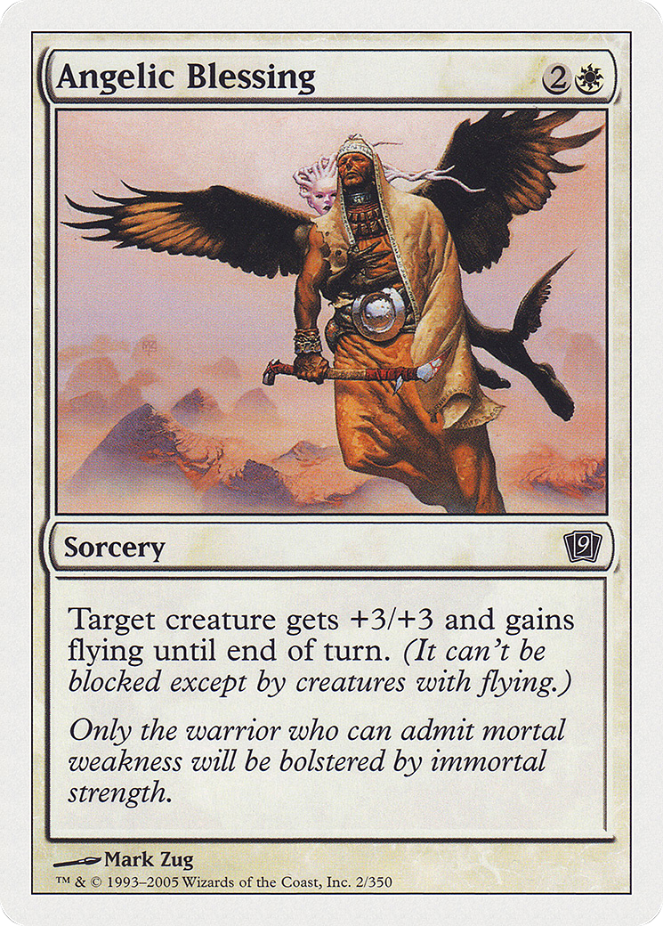 Angelic Blessing [Ninth Edition] Foil