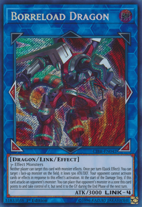 Borreload Dragon [CIBR-EN042] Secret Rare - Josh's Cards