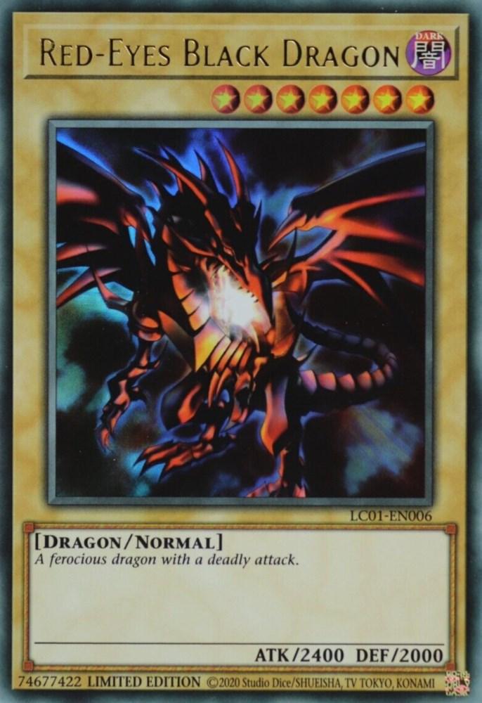Red-Eyes Black Dragon (25th Anniversary) [LC01-EN006] Ultra Rare - Josh's Cards