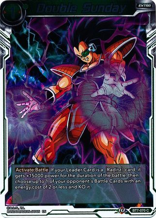 Double Sunday (BT7-070) [Assault of the Saiyans] Parallel Foil