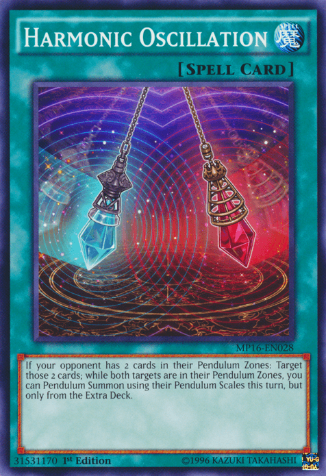 Harmonic Oscillation [MP16-EN028] Common - Josh's Cards