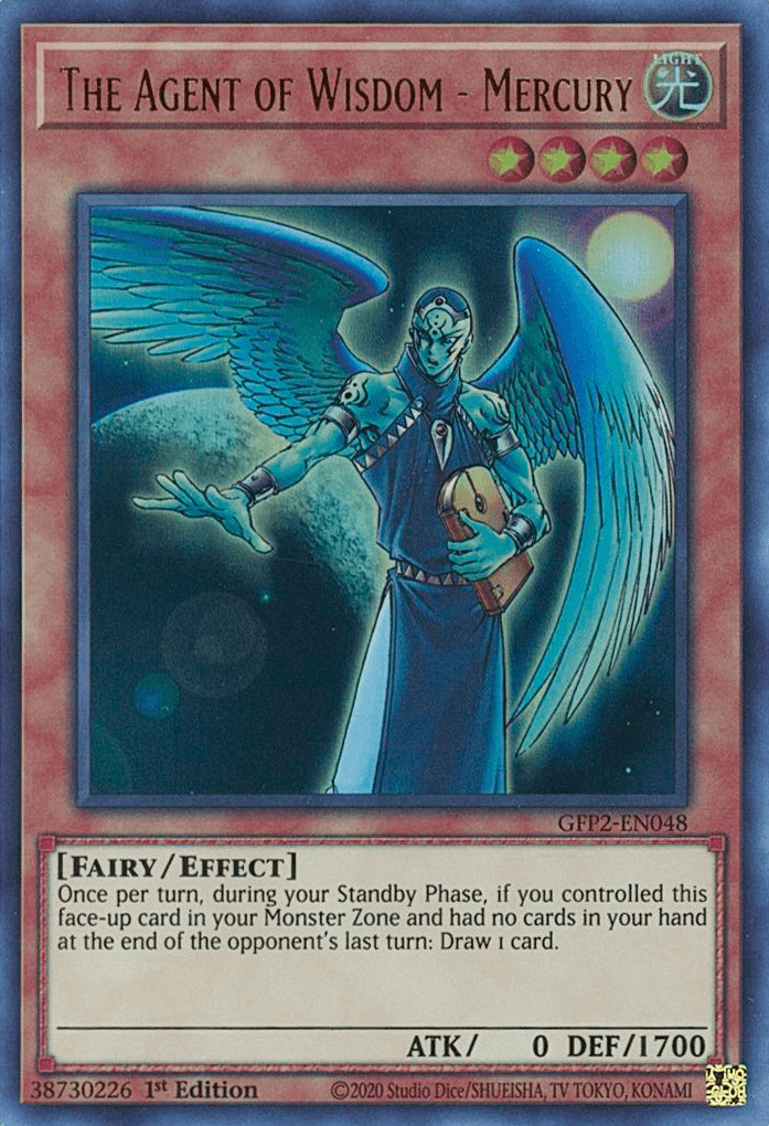 The Agent of Wisdom - Mercury [GFP2-EN048] Ultra Rare - Josh's Cards
