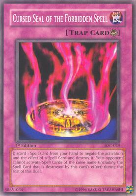 Cursed Seal of the Forbidden Spell [IOC-049] Common - Josh's Cards