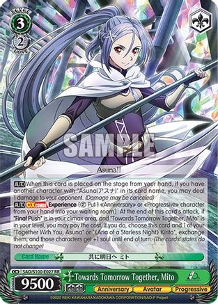 Towards Tomorrow Together, Mito [Sword Art Online Animation 10th Anniversary]