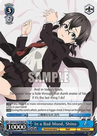 In a Bad Mood, Shino [Sword Art Online Animation 10th Anniversary]