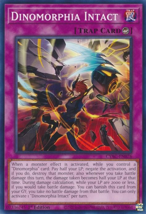 Dinomorphia Intact [CYAC-EN076] Common - Josh's Cards
