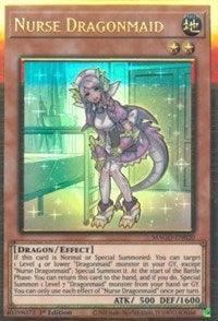 Nurse Dragonmaid [MAGO-EN020] Gold Rare - Josh's Cards