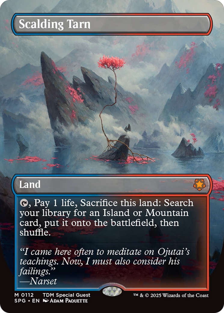 Scalding Tarn (SPG-112) - Special Guests (Borderless) Foil
