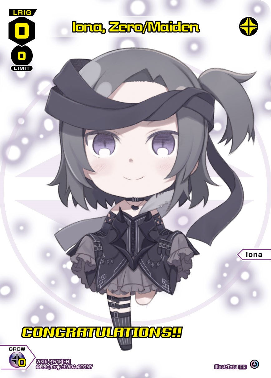 Iona, Zero/Maiden (May 2023/Winner) (WXDi-P174P[EN]) [Promo Cards]